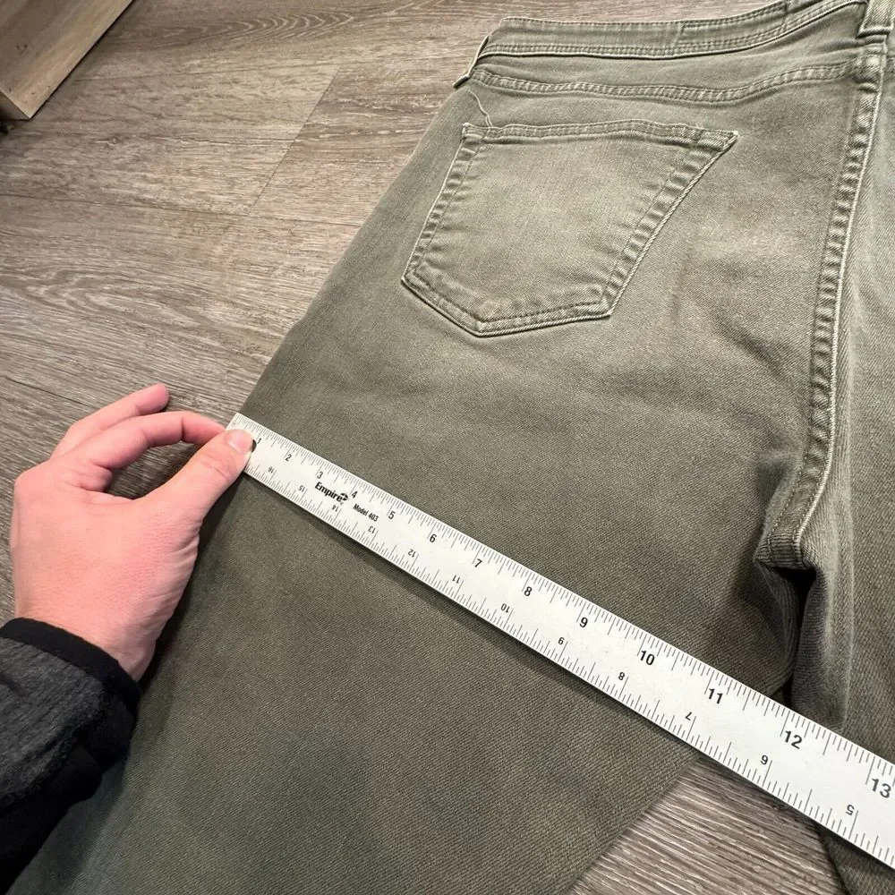 AG Adriano Goldschmied Jeans Mens 38 Gray Denim The Matchbox Slim Straight 38x29